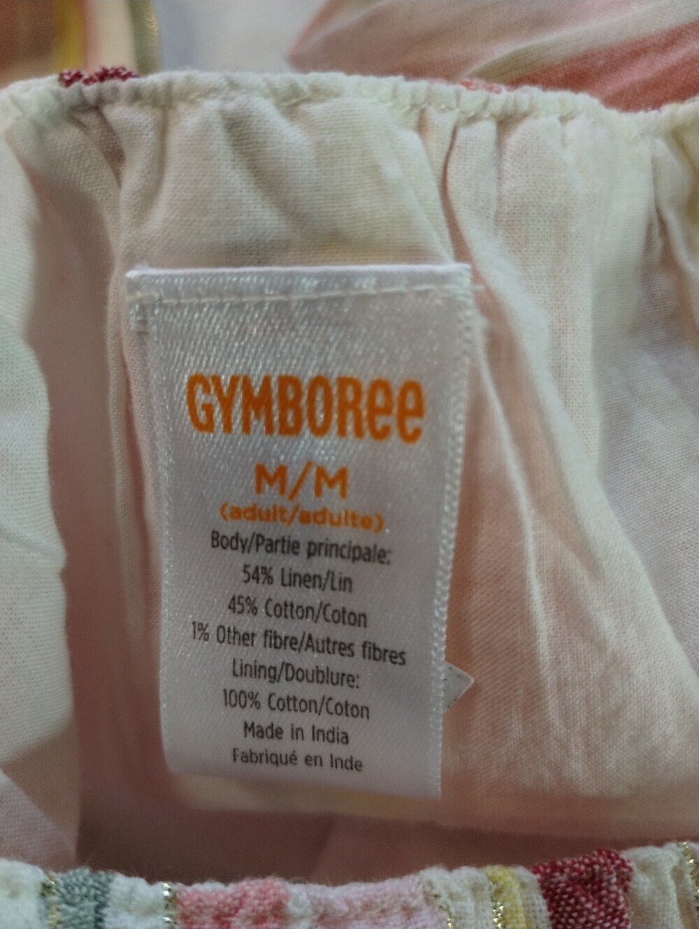 Gymboree Pink Multicolor Striped Tiered Sundress - Picture 8 of 8